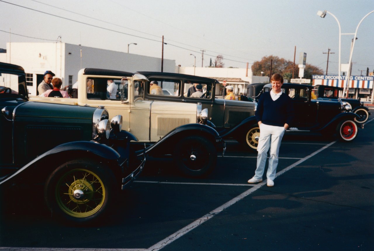 AandM at Model A show 1988 or 1989 2